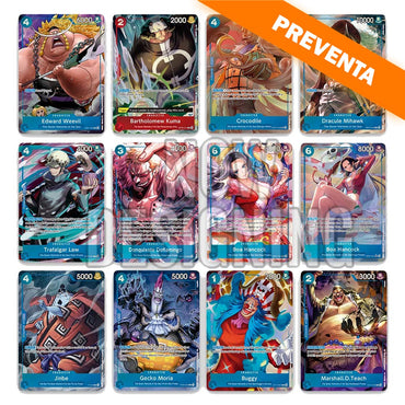 Bandai Premium: One Piece TCG - Seven Warlords of the Sea Binder Set PREVENTA