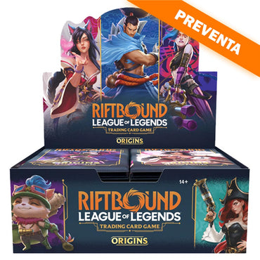 Riftbound: League of Legends TCG: Set 1 - Origins - Booster Display 24ct. PREVENTA