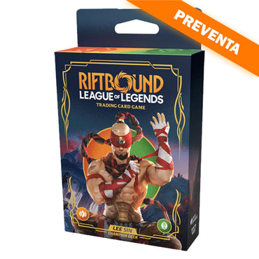 Riftbound: League of Legends TCG: Set 1 - Origins - Champion Deck - Lee Sin PREVENTA