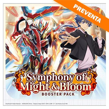 Cardfight Vanguard: Symphony of Might & Bloom Booster Display 16ct. PREVENTA