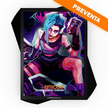 Riftbound: League of Legends TCG: Set 1 Origins Card Sleeves Jinx Art (100 ct) PREVENTA