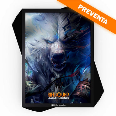 Riftbound: League of Legends TCG: Set 1 Origins Card Sleeves Volibear Art (100 ct) PREVENTA