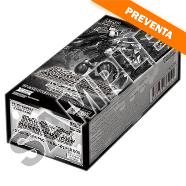 Digimon Card Game: Limited Card Pack ANOTHER KNIGHT (LM07) Booster Display 6ct. PREVENTA