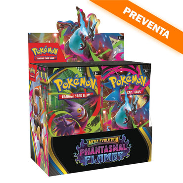 Pokémon TCG: Mega Evolution: Phantasmal Flames Booster Display 36ct. PREVENTA