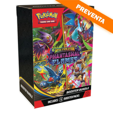 Pokémon TCG: Mega Evolution: Phantasmal Flames Booster Bundle PREVENTA