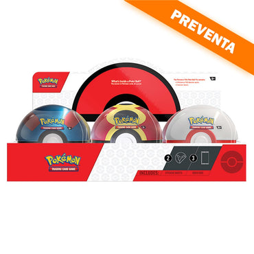 Pokémon TCG: 2025 Q4 Poke Ball Tin Display (6 Poke Balls) (Fall 2025) PREVENTA