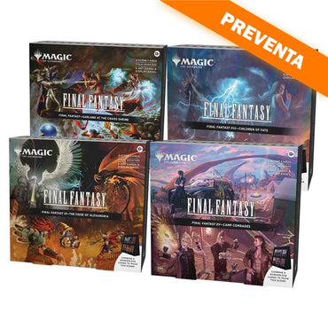 Magic: The Gathering FINAL FANTASY Scene Box Display (Set de 4) PREVENTA