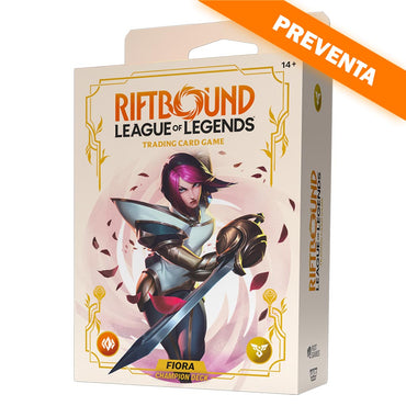 Riftbound: Spiritforged Champion Deck Fiora PREVENTA