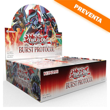 Yu-Gi-Oh! Burst Protocol Booster Display 24ct. PREVENTA