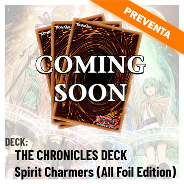 Yu-Gi-Oh! THE CHRONICLES DECK: Spirit Charmers (All-Foil Edition) PREVENTA