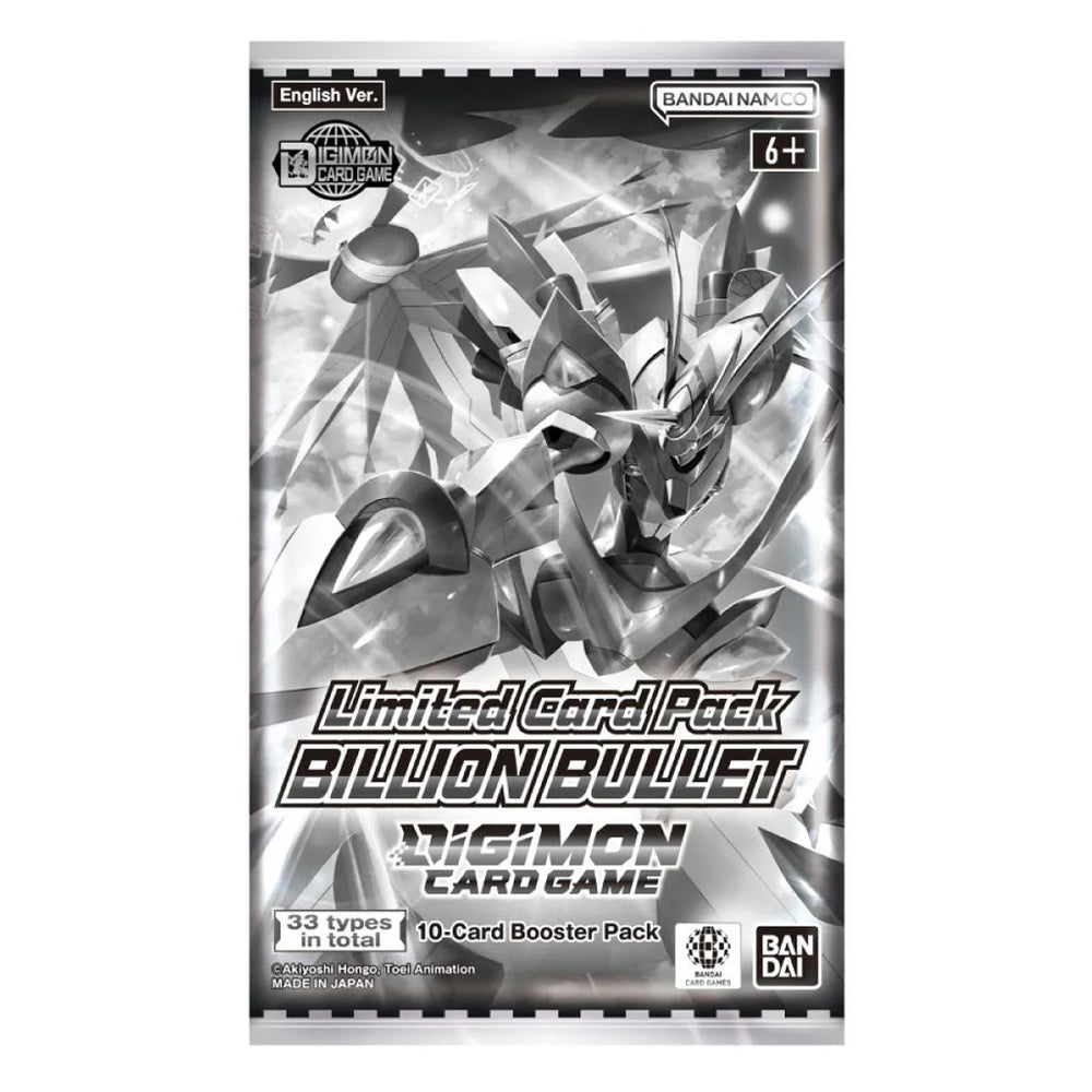 Digimon Card Game: PREMIUM BANDAI: Special Limited Set Billion Bullet (LM06) Booster Display 6ct.