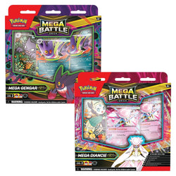 Pokemon TCG: Mega Battle Deck Mega Gengar ex & Pokémon TCG: Mega Battle Deck Mega Diancie ex (PAR)