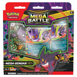 Pokemon TCG: Mega Battle Deck Mega Gengar ex & Pokémon TCG: Mega Battle Deck Mega Diancie ex (PAR)