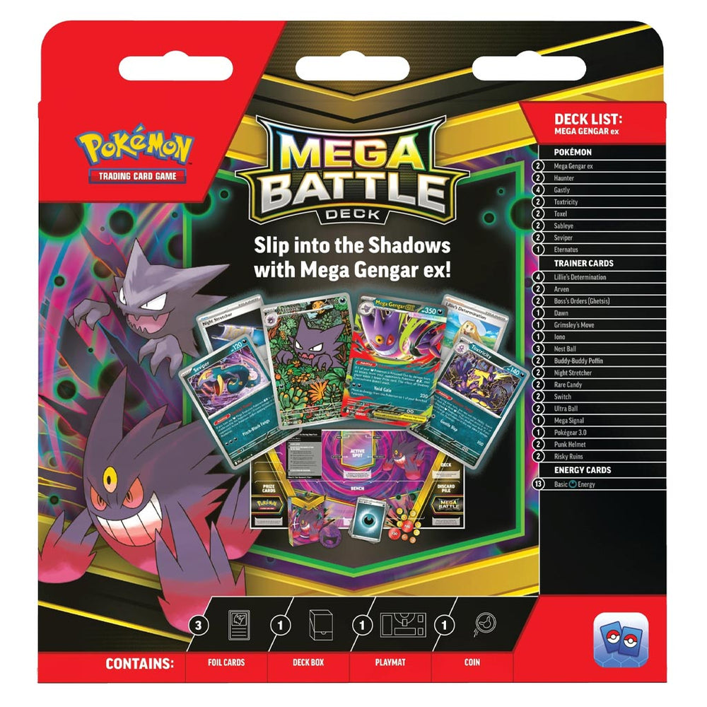 Pokemon TCG: Mega Battle Deck Mega Gengar ex