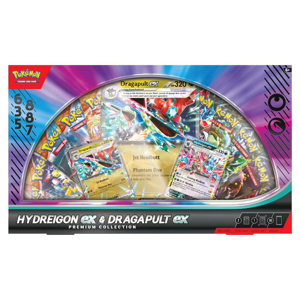 Pokémon TCG: Hydreigon ex & Dragapult ex Premium Collection