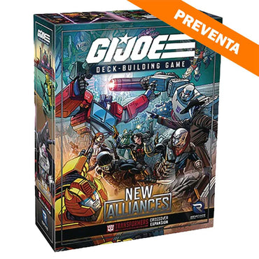 G.I. JOE Deckbuilding Game - New Alliances (A Transformers Crossover) Expansion PREVENTA