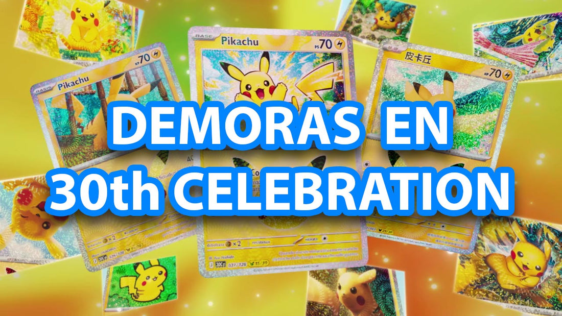 Pokémon TCG: 30th Celebration | Actualización sobre disponibilidad
