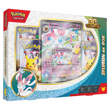 Pokémon TCG: 30th Celebration Pokémon ex Box (Sylveon ex)