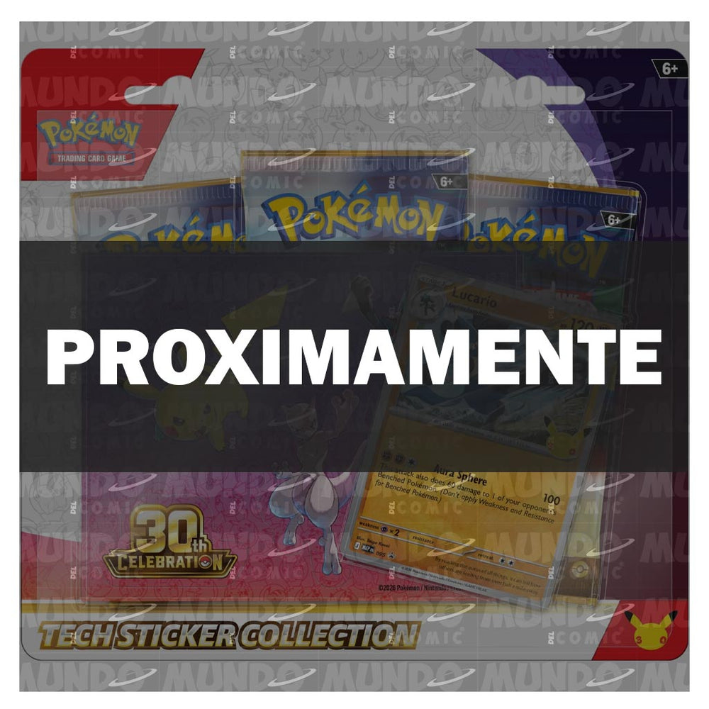Pokémon TCG: 30th Celebration Tech Sticker Collection (Lucario)