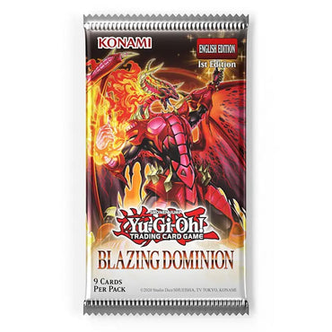 Yu-Gi-Oh! Trading Card Game: Blazing Dominion Booster Pack 1ct.