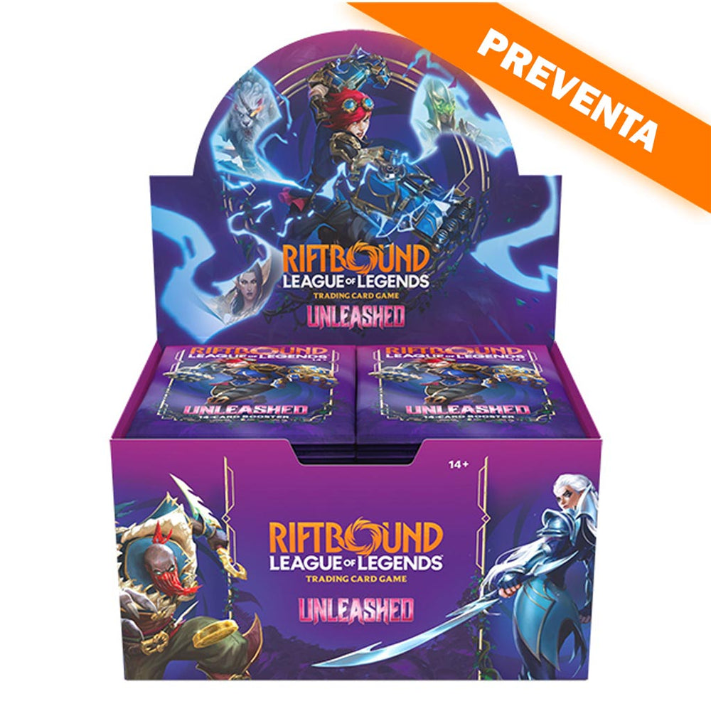 Riftbound: League of Legends TCG Unleashed Booster Display 24ct. PREVENTA