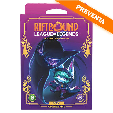 Riftbound: League of Legends TCG Unleashed Champion Deck Vex PREVENTA