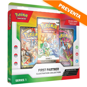 Pokémon TCG: First Partner Illustration Collection Series 1 PREVENTA
