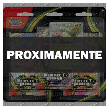 Pokémon TCG: Mega Evolution: Perfect Order 3 Booster Blister (Chikorita)
