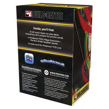 Pokémon TCG: Mega Evolution: Perfect Order Build & Battle Box (ESPAÑOL)