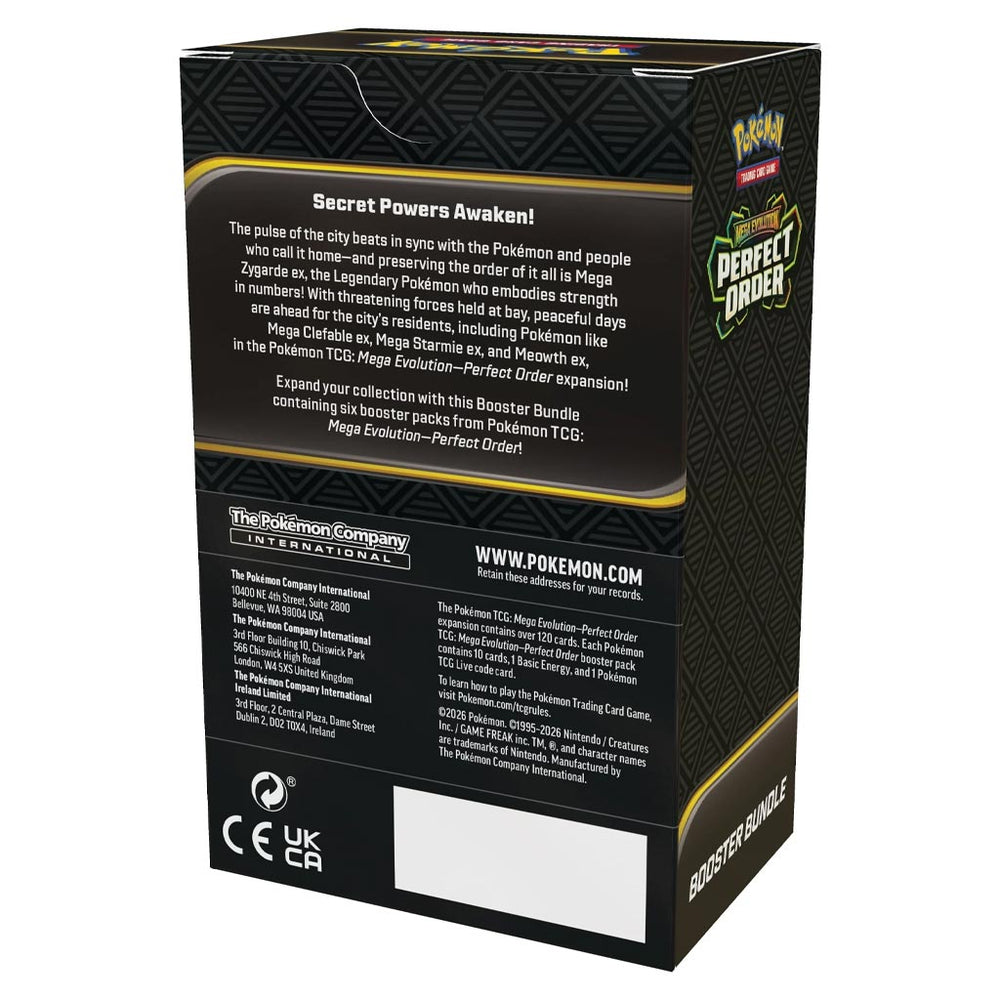 Pokémon TCG: Mega Evolution: Perfect Order Booster Bundle 6ct.