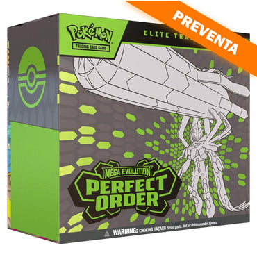 Pokémon TCG: Mega Evolution: Perfect Order Elite Trainer Box PREVENTA