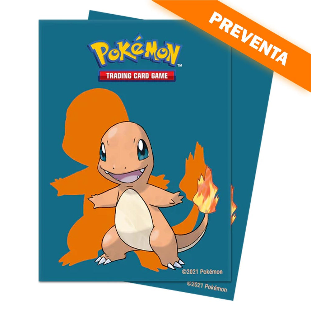 Charmander Standard Deck Protector Sleeves (65ct) for Pokémon PREVENTA