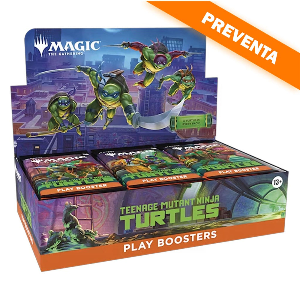 Magic: The Gathering: Teenage Mutant Ninja Turtles Play Booster Display PREVENTA