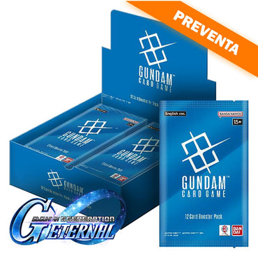 Gundam Card Game: G Generation Eternal: Eternal Nexus Extra Booster Pack Display [EB01] PREVENTA