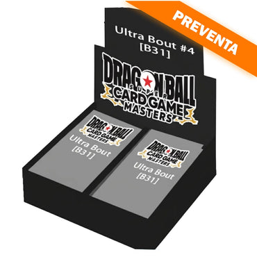 Dragon Ball Super Card Game: Masters Ultra Bout 04 [B31] Booster Display PREVENTA