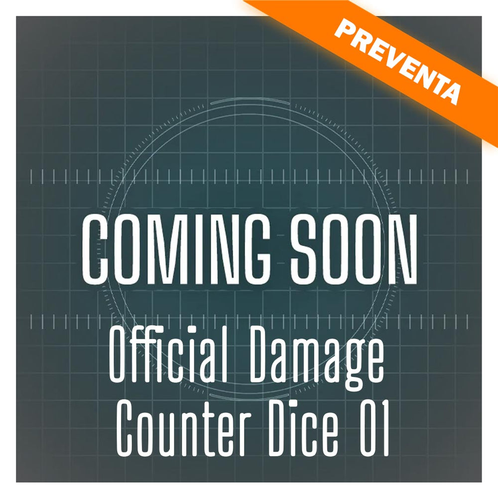 Gundam TCG Official Damage Counter Dice Set 01 PREVENTA