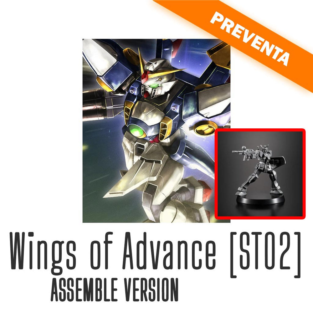 ASSEMBLE Starter Deck 02 Wings of Advance [ST02] *INCLUYE GUNPLA MINIATURES* PREVENTA