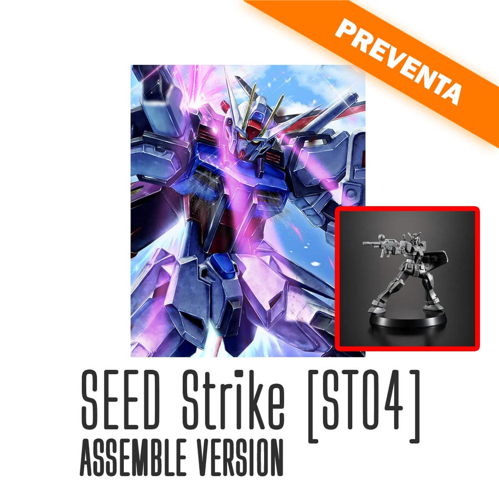 ASSEMBLE Starter Deck 04 SEED Strike [ST04] *INCLUYE GUNPLA MINIATURES* PREVENTA