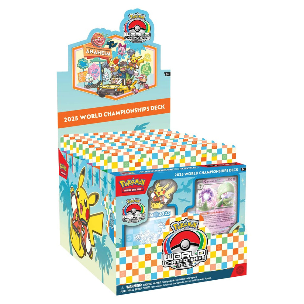 Pokémon TCG: 2025 World Championship Deck Display