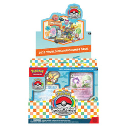 Pokémon TCG: 2025 World Championship Deck Display