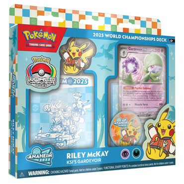 Pokémon TCG: 2025 World Championship Deck (Riley McKay KSI'S GARDEVOIR)