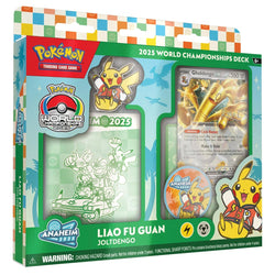 Pokémon TCG: 2025 World Championship Deck (Liao Fu Guan JOLTDENGO)