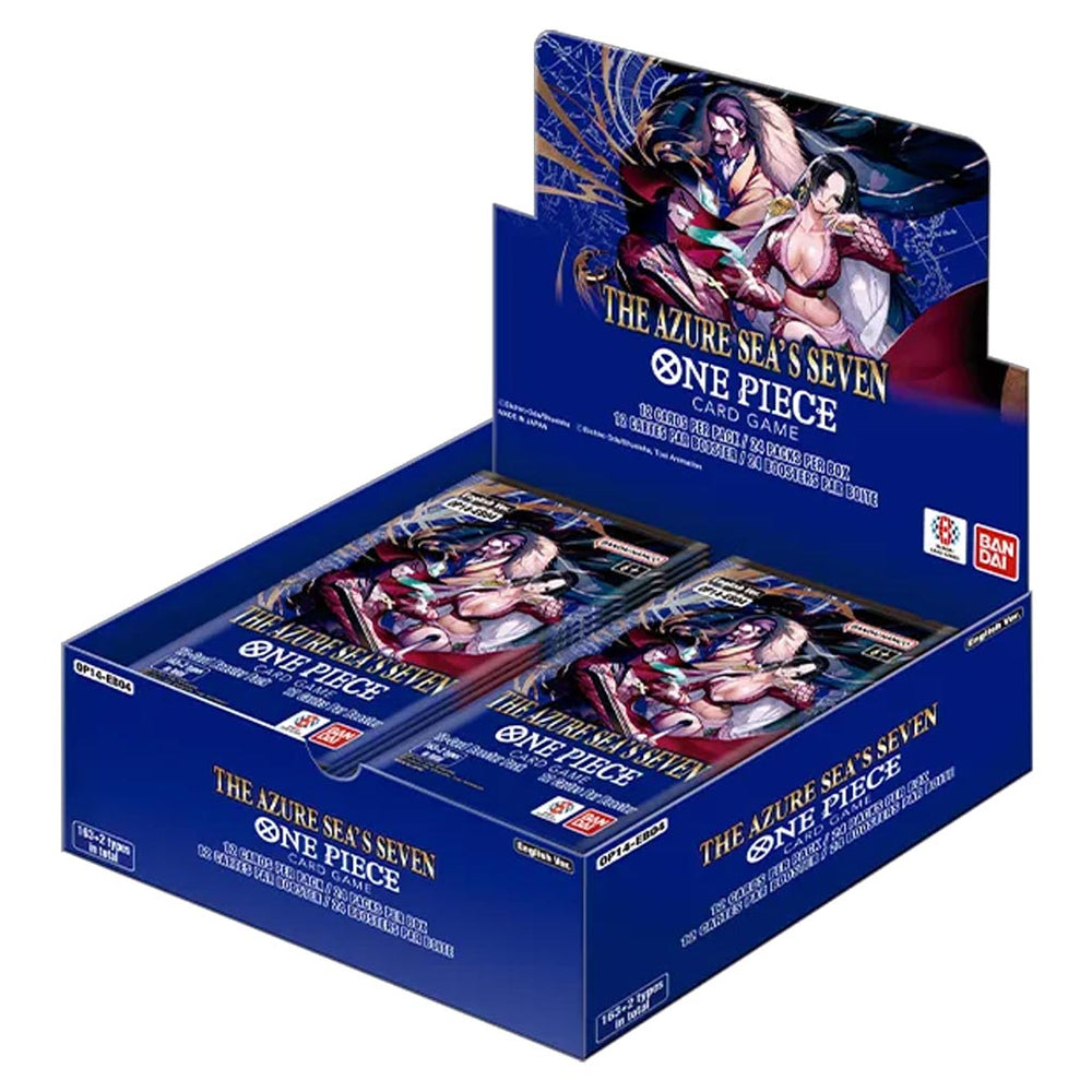 One Piece Card Game: Booster Pack The Azure Sea's Seven [OP14] [EB04] Booster Display 24ct.