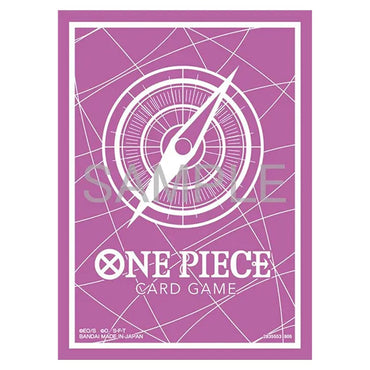 One Piece Card Game: Official Card Sleeves 13 (Standard Purple)