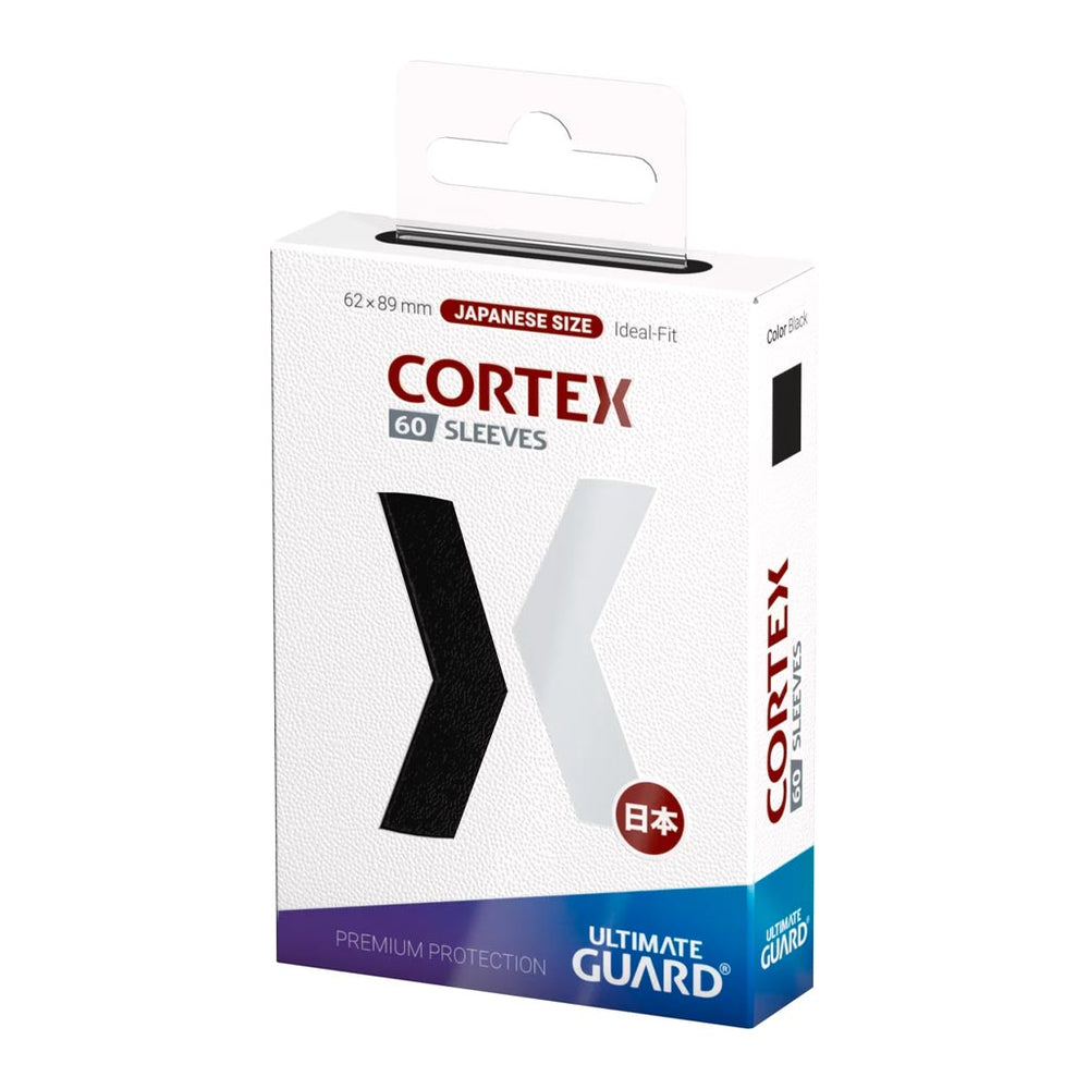 Ultimate Guard: Cortex Sleeves Black (Japanese Size) (60ct.)