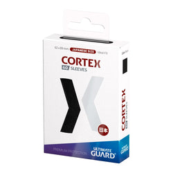 Ultimate Guard: Cortex Sleeves Black (Japanese Size) (60ct.)