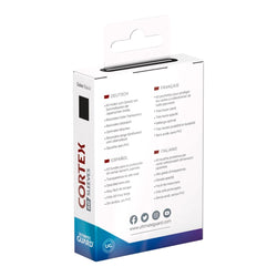 Ultimate Guard: Cortex Sleeves Black (Japanese Size) (60ct.)