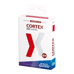 Ultimate Guard: Cortex Sleeves Red (Japanese Size) (60ct.)