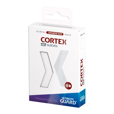 Ultimate Guard: Cortex Sleeves White (Japanese Size) (60ct.)