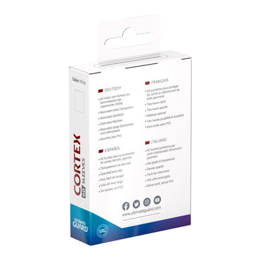Ultimate Guard: Cortex Sleeves White (Japanese Size) (60ct.)